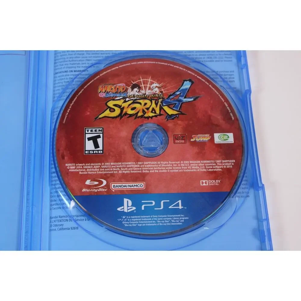Naruto Shippuden: Ultimate Ninja Storm 4 (Sony PlayStation 4, 2016, PS4) Tested